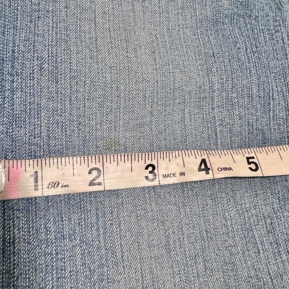 Angel Jeans Vintage Y2K MidRise Lace Up Flared Denim Made in USA Size 7 - Picture 10 of 15